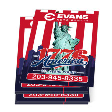 2x3 Inch Rectangle Custom Indoor Full Color Paper Stickers