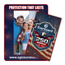 3.5x4.5 Inch Custom Picture Frame Rectangle Magnets - 20 Mil