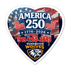 3x3 Inch Customized Heart Shaped Magnets - 20 Mil