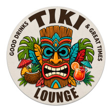 4.5 Inch Custom Full Color Circle Pulpboard Coasters
