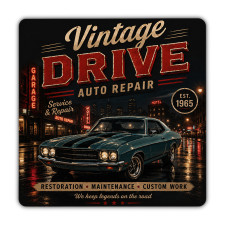 4 Inch Custom Full Color Square Pulpboard Coasters