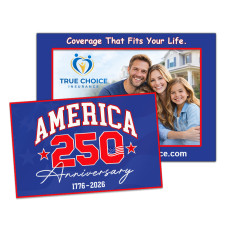 5x7 Inch Customized Picture Frame Square Corner Magnets - 20 Mil