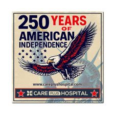 USA 250th Customized 3x3 Square Corner Indoor Magnet - 20 Mil