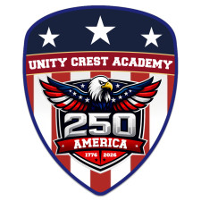 USA 250th Customized 4x4.9 Shield Shape Magnet - 20 Mil
