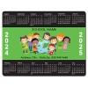 3.5x6 Customized School Calendar Magnets 20 Mil Round Corners
