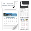 3.5x6.25 Peel n Stick Tear Off Calendar Magnets 25 Mil