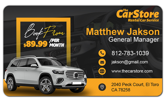 2x3.5 Custom Printed Real Estate Business Card Magnets 20 Mil