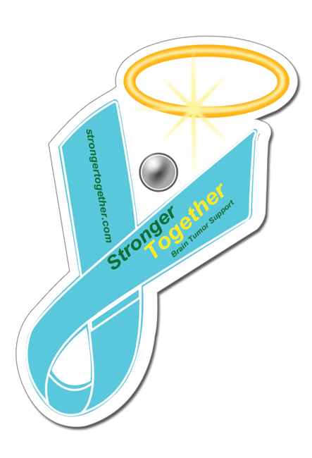 4.75x6.59 Custom Ribbon Shaped Magnets 20 Mil