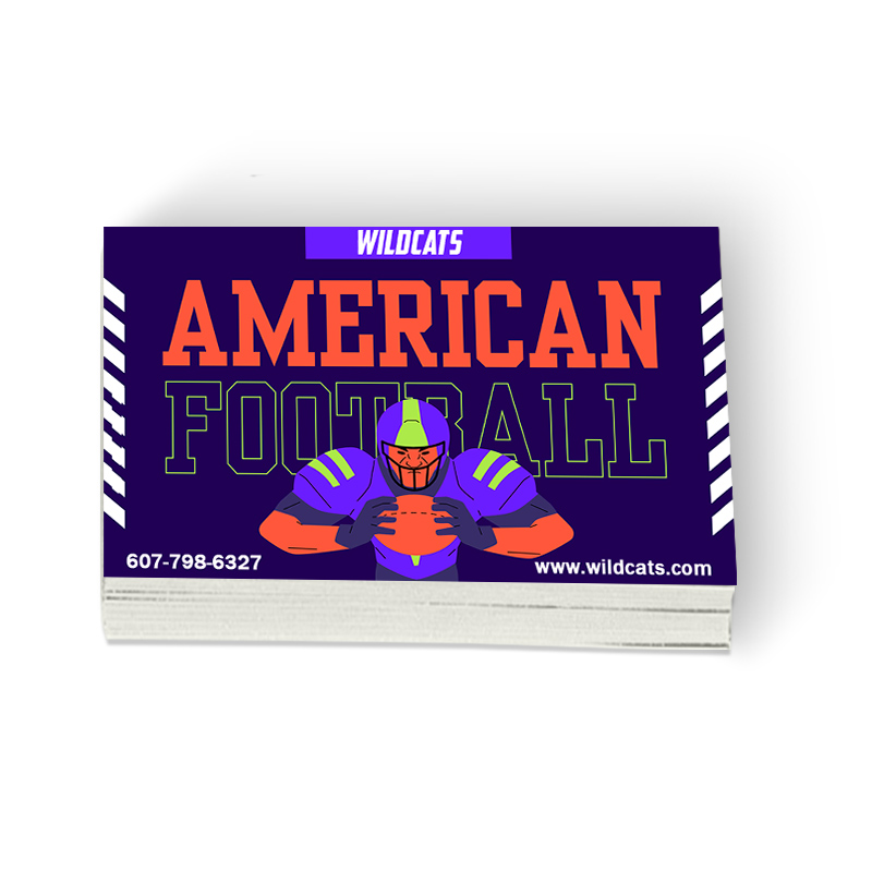 4x7 Inch Custom Rectangle Full Color Indoor Permanent Paper Stickers
