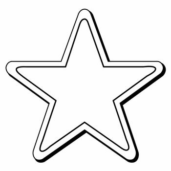 3x3.12 Custom Star Shaped Magnets 20 Mil