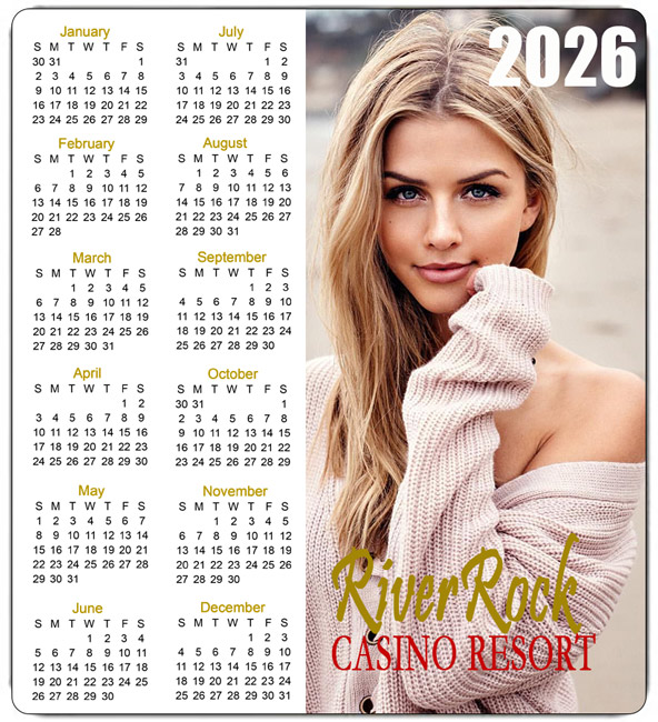4 5x5 Custom Magnetic Refrigerator Calendar Magnets 20 Mil Calendar 