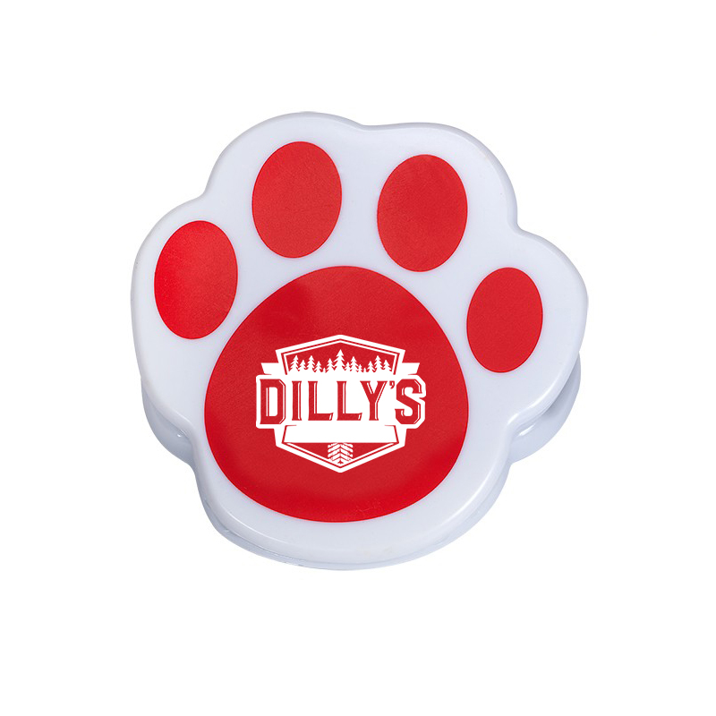 Custom Pet Paw Shaped Magnetic Memo Clips