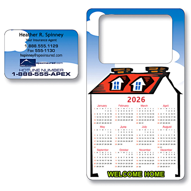 4x7 Promotional Picture Frame Magnets - Outdoor & Car Magnets 30 Mil