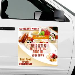 24x24 Custom Printed Magnetic Car And Truck Signs Magnets - Outdoor & Car Magnets 30 Mil Round Corners