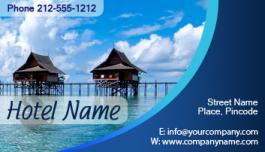 2x3.5 Custom Hotel Business Card Magnets