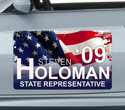 Printed Political Car Magnetic Signs - Outdoor & Car Magnets 30 Mil Round Corners