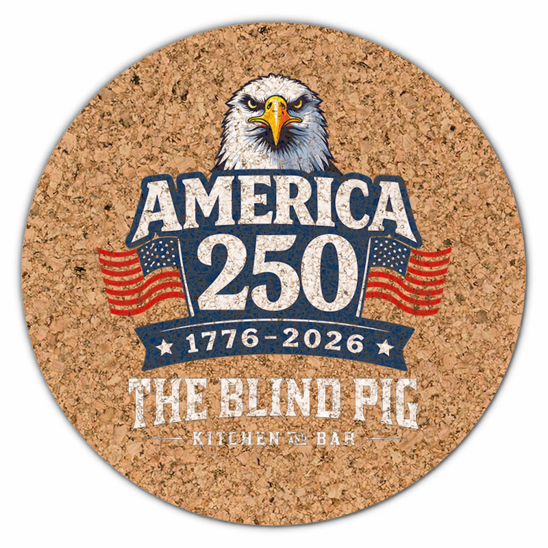 3 Inch Customized Circle Shape Cork Coasters